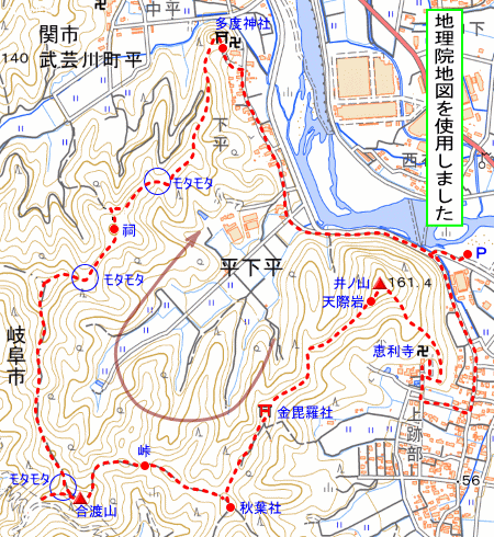 �R�[�X�n�}