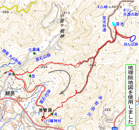 �R�[�X�n�}