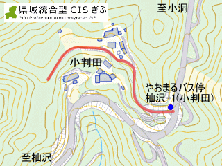 �����c�̒n�}